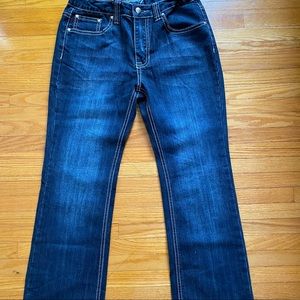 SEVEN7 DARK WASH JEANS
